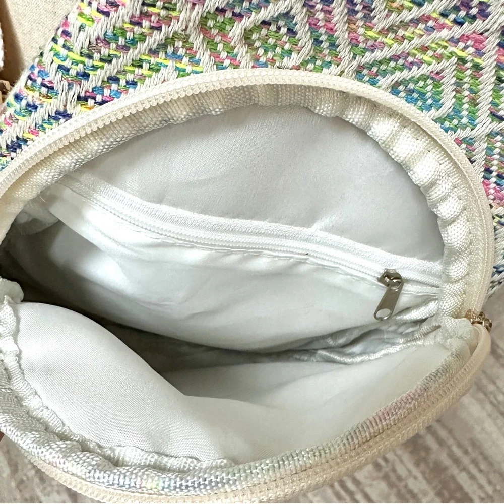 Aztec Print Crossbody Sling Bag Lightweight Geometric Backpack Travel Bag - Picture 11 of 11